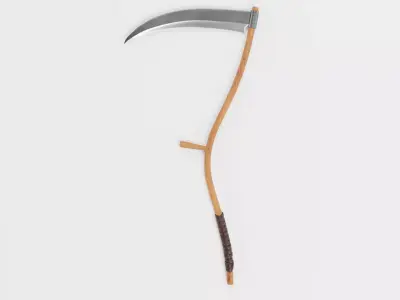 Scythe Realistic V1 Low-poly 3D model