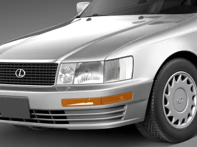 Lexus LS 400 1989-1994 3D model
