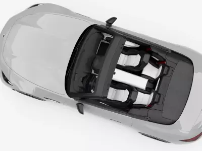 Mercedes-Benz AMG SL63 2022 Low-poly 3D model
