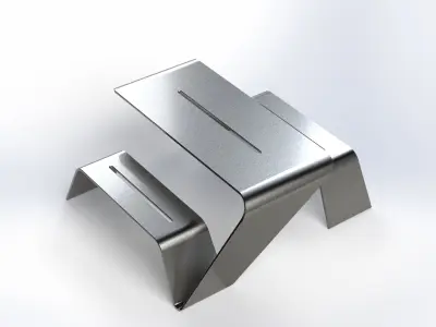 Futuristic Table Model 3D model