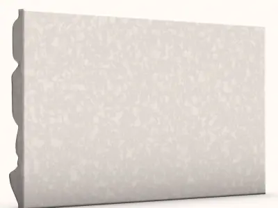 Rough Marble Wall Architectural Module 3D model