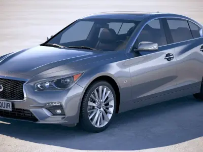 Infiniti Q50 2018 3D model