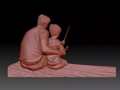 Fishing 3D print model