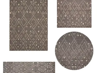 Rugs No 123 Low-poly 3D model