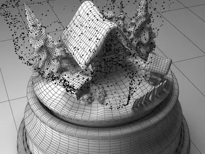 Snowglobe National Tradition Series 3D model