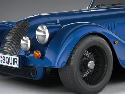 Morgan Plus Four 2021 3D model