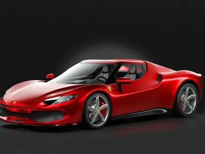 Ferrari 296 GTB  3D model