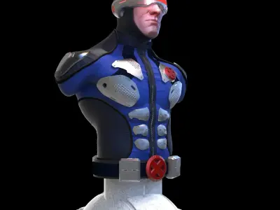 Cyclops Leader of the  X-Men 3D print model