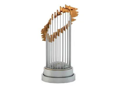 Baseball Trophy 3D model