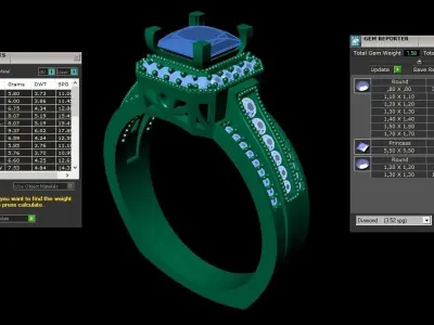 ring code 71 3D print model