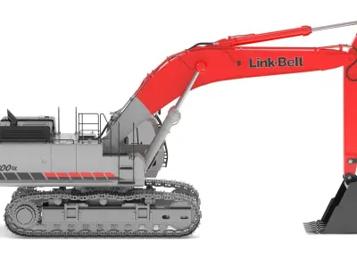 Link Belt 800LX V3 3D model