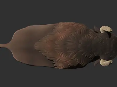 Bison 3D model