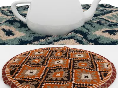 Rugs No 425 Low-poly 3D model