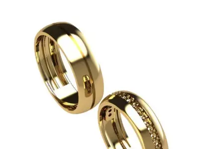 Set ring  3D print model