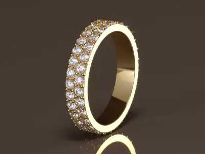 Infinity ring 3D print model