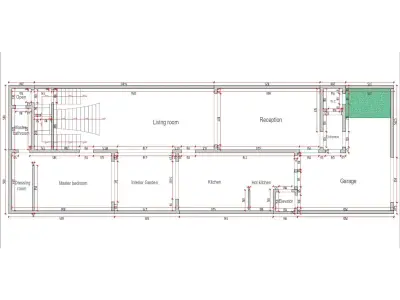 2d plan  3D model
