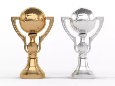 Trophy Cups 3D model 30
