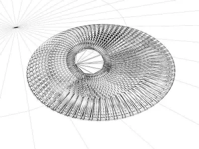 Architectural shape 3D model