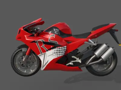 Race Bikes  3D model