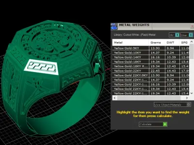CHRIST CROSS DESIGN RING 3D PRINTABLE MODEL  3D print model