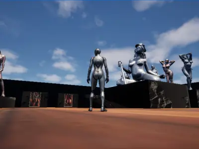 UNREAL ENGINE 5 5 4 PROJECT MUSEU  3D model