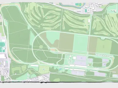 Autodromo Nazionale Monza Italy 3D model