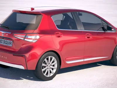 Generic Hatchback Yaris-style 2018 3D model