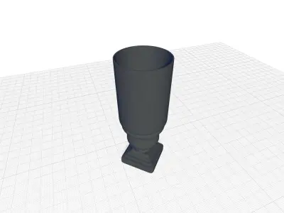 Glass Hurricane 3D model