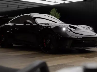 Porsche 911 GT3 RS 3D model