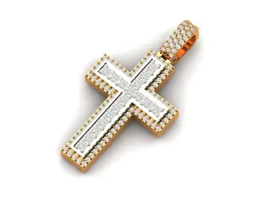 Custom Diamond Pendant 3D print model