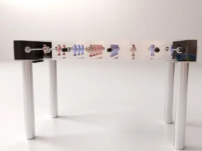 Foosball Table 3D model