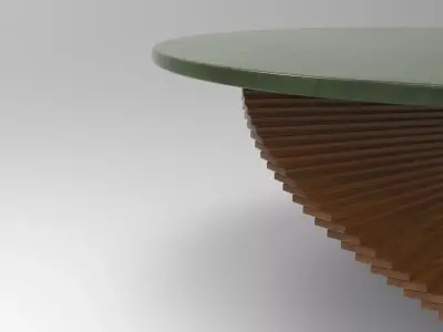 Hollo Side Table Low-poly 3D model