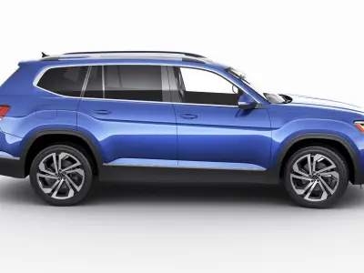 Volkswagen Atlas 2021 3D model