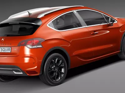 Citroen DS4 Crossback 2016 3D model