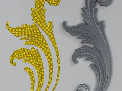 Leaf 01 3D model
