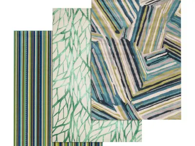 Rug Set 968 3D model