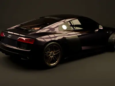 Audi R8 V10  3D model