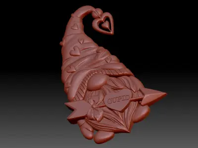 Dwarf Cupid 3D print model