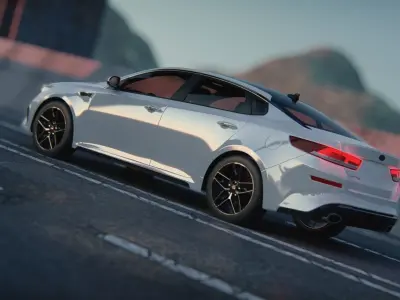 KIA OPTIMA 2019 3D model