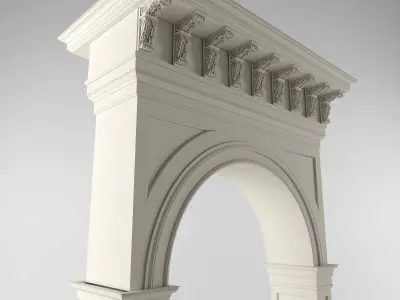 classic arch 3D model