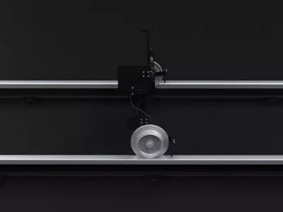 Hi-Rail System 3D model