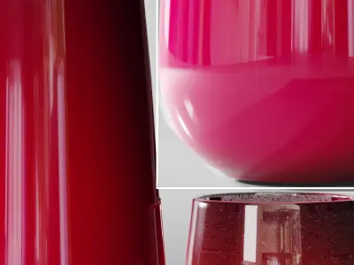 decorative vase 3D model get