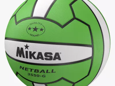Mikasa Netball Ball 3D model