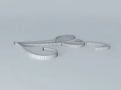 letter Free 3D model
