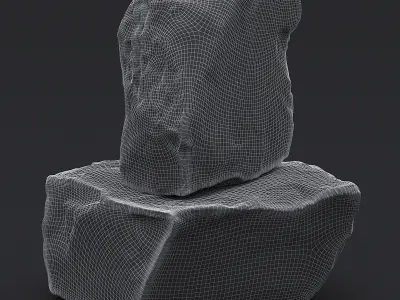 Stone VII 3D model