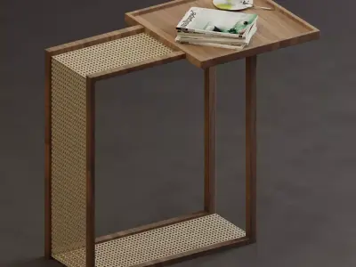 Decorative Table - 09 3D model