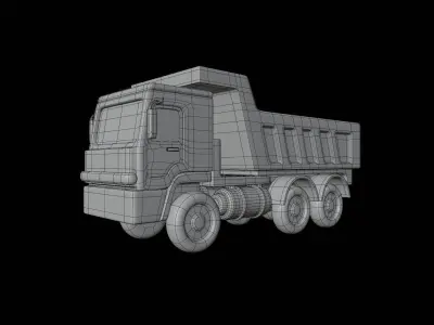 Construction Truck 3D model