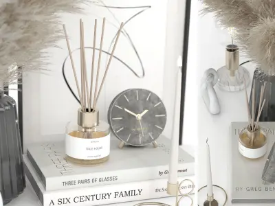 Decorative set 11 3D model