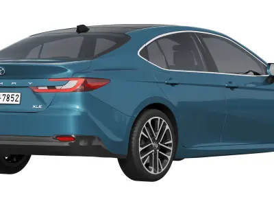 Toyota Camry XLE 2025 3D model
