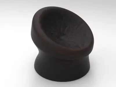 Frok Armchair Low-poly 3D model